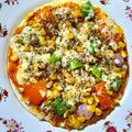  Bhumi Rathod Ramani's cooksnap of when they made વેજી પેરેડાઇઝ ચીઝ બર્સ્ટ પીઝા (ડોમિનોઝ સ્ટ) (Veggie Paradise Cheese Burst Pizza Recipe In Gujarati).