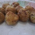 khadijah yusuf's cooksnap of when they made Yam balls.