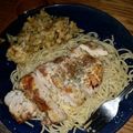 Aquaice79's cooksnap of when they made Sweet N Spicy Chicken with Garlic Butter Noodles.