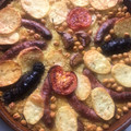 El cooksnap de @tesa.cuina cuando hizo Arroz al horno con chorizo de Asturias y longanizas de Ontinyent.