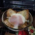รูป Cooksnap ของ กาญจน์วรินทร์ ริว กบิลภาคย์ เมื่อเขาทำ ขนมปังโอบไข่