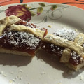 El cooksnap de silfer_270 cuando hizo Pasta frola de dulce de batata con chocolate 😍.