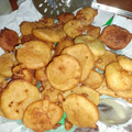 El cooksnap de Sandra cuando hizo Buñuelos de banana.