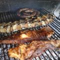 El cooksnap de Mario H. Davi cuando hizo Asado de costilla con achuras y chorizos a la parrilla! 😍.