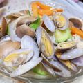 reikakitty 的 絲瓜炒花蛤佐菇菇(無水無調味) cooksnap