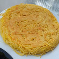El cooksnap de Esther Cancelas Otero cuando hizo Frittata de espaguetis con queso.