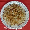 Vandana Johri's cooksnap of when they made Vrat ke makhane.