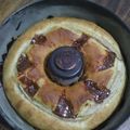 El cooksnap de Floor Villa cuando hizo Budín banana split (budín rosca).