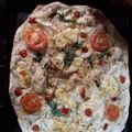 El cooksnap de Delfina Castillo cuando hizo Focaccia con harina leudante.