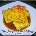Cooksnap dari Melanie untuk resep Tahu Goreng Siram Sambal Mangga