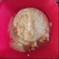 El cooksnap de Maguii Benapres cuando hizo Flan casero al microondas.
