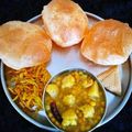 Shilpi Mitra's cooksnap of when they made লুচি,ছোলাডাল দিয়ে আলুর তরকারি(luchi cholardal die alur torkari recipe in Bengali).