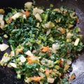 Mamta Shahu का कुकस्नैप जब उन्होंने मूली के पत्तों की सब्जी (mooli ke patto ki sabzi recipe in Hindi) बनाया था।
