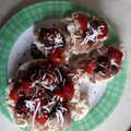 El cooksnap de Michell Cruz cuando hizo Galletas de arroz saludables.