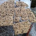 El cooksnap de Ro X cuando hizo Keto - Crackers snack de queso.