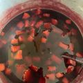 El cooksnap de Tania Valera Morey cuando hizo Mazamorra morada 😋.