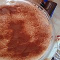 El cooksnap de Flor Guti cuando hizo Tiramisú relleno.