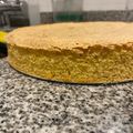 El cooksnap de gianfranco cuando hizo Impresionante bizcochuelo con harina de arroz y almidón de maíz. SIN GLUTEN, SIN LACTOSA y SIN HORNO.