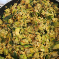 El cooksnap de Victoria Chirife cuando hizo Salteado de zapallitos con huevo 🥚.