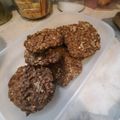 El cooksnap de Daniela cuando hizo Hamburguesa de lentejas con sobra de guiso de lentejas.