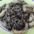 El cooksnap de Jesus Carranza cuando hizo Fideuà negra con calamares.