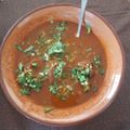 El cooksnap de Carlos Vazquez cuando hizo Birria de res estilo Jalisco.