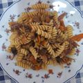 El cooksnap de Carles Teixidó cuando hizo Pasta con camagrocs.
