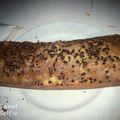 El cooksnap de Romy Garcia cuando hizo Budín marmolado.