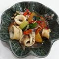 Cooksnap dari Dwi Pawestri untuk resep Tumis cumi basah simple