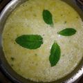 Cooksnap de Viktoria sur la recette Velouté petits pois et menthe