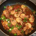 Cooksnap của Thu Uyn khi họ làm theo món Tôm rim vị hồi