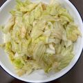 廖文仲 的 蒜炒高麗菜 cooksnap