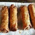 El cooksnap de Erica Cristaldo cuando hizo Salchichas envueltas con mostaza y queso.