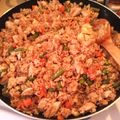 Dawn Van Orsdell Urbanski's cooksnap of when they made Chicken Fried Rice.