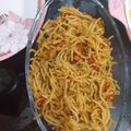 Farrukh Kiani's cooksnap of when they made Chicken Vegetable Spaghetti 🍝.