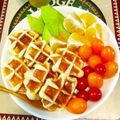 May 的 蜂蜜比利時鬆餅 cooksnap