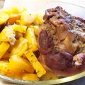 Perger Peti Cooksnap-ja, amikor elkészítette a(z) Egészben sült sertéscomb receptet.