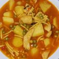 El cooksnap de Maria Garcia cuando hizo Cazuela fideos con jibia 🦑.