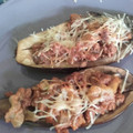 El cooksnap de Rico cuando hizo Berenjenas rellenas de carne picada.