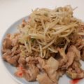 Psyche Chang 的 豆芽炒肉 cooksnap