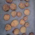 El cooksnap de Rafricana cuando hizo Galletas de pepitas de chocolate de Pepa Pig - 4° Cumplemes Carmen (hechas por Mateo).