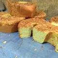 Cooksnap dari Nina untuk resep 510. Chiffon Cake Zebra Coklat Pandan #SeninSemangat