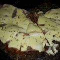 El cooksnap de Carolina Espinoza cuando hizo Pizza de carne.