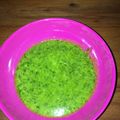 El cooksnap de Merche Muñoz del Valle cuando hizo Salsa pesto.