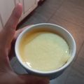 El cooksnap de Camila Parisi cuando hizo Leche con sémola.