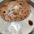 Ushma Malkan's cooksnap of when they made ગોબી પનીર પરાઠા(Gobhi Paneer paratha Recipe in Gujrati).