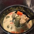 รูป Cooksnap ของ Praew Sukhuman เมื่อเขาทำ สปาเก็ตตี้+แกงเขียวหวานหมูเด้งนมสด