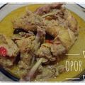 Cooksnap dari dianrofiq untuk resep Opor ayam pedas