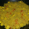 El cooksnap de pilarina13 cuando hizo Quinoa con tofu y tomatitos.