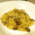 El cooksnap de Badmicaela cuando hizo Risotto de bacon y setas variadas.